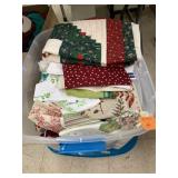 Tote of Placemats and misc