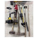Metal Detector, Weed Eaters, Hedge Trimmer,