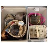 2cnt Boxes of Baskets