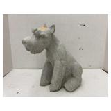Concrete Schnauzer figure