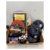 Sport Books, Helmets, Golfballs, misc