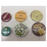 Vintage Pins including 3 Rivers Festival 1976 &