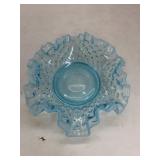 Vntg Fenton Hobnail Dish