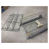Chrome Drawer Storage / Shoe Storage