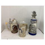Trio of Steins