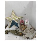 Heart Dish, Metal Star, misc