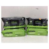 4- pkgs Crocodile Cloth hand wipes