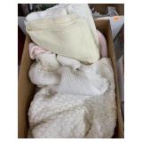 Baby Clothes and Blankets, stains