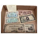World War II Japanese Money / Banknotes