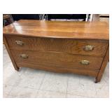Antique Oak 2-Drawer Dresser