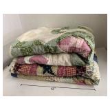 Cat Quilt and Star Quilt
