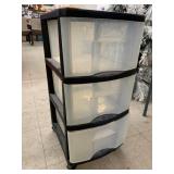3-drawer storage with wheels