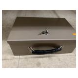 Lock box with key