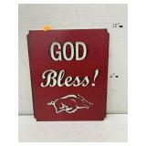 Arkansas Razorback wall hanging