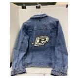 Purdue denim jacket Sz XXL
