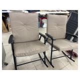 2 Foldable Outdoor Rocking Chairs