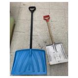2 shovels