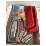 Pez, Spark Plugs, Coin Penny Trays, Misc Flat