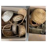 2cnt Boxes of Baskets