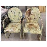 2cnt Metal Chairs