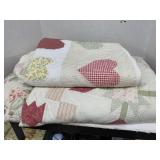 2cnt Quilts - both have stains