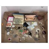 Jewelry, Key Chains, Misc Flat