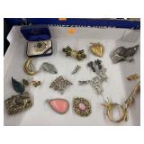 Jewelry - Brooches, Pins, Misc