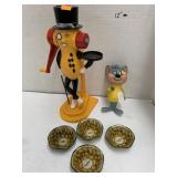 Peanut Butter Maker and Metal Dishes, and Mouse