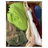 Sweaters, Blankets, Misc