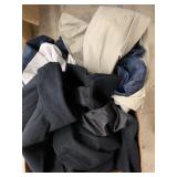 Box of coats, Jackets, misc