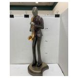 Jazz figurine (some wear on knee)