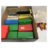Brass Casings and empty boxes