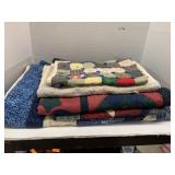 5cnt Small Quilts - stains
