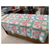 Flower Quilt - stained