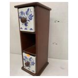 Shelf and 2 Drawers