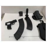 BB Gun, Holsters, Magazines