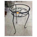 Plant stand, approx H 21in