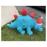 Inflatable Christmas Dinosaur