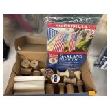 Garland & Spools Lot