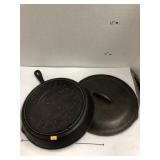 Cracker Barrel Cast Iron Skillet w/Lid