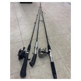 3 Fishing Poles