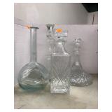 4cnt Glass Bottles