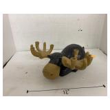 Resin moose candle holder