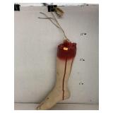 Fake bloody leg
