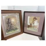Vtg 1985 Bessie Pease Gutmann - The Reward -
