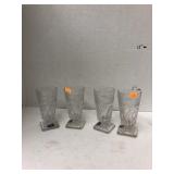 4cnt Imperial American Handcrafted Glasses
