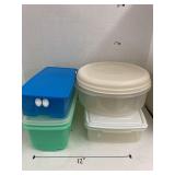 Rubbermaid & Tupperware containers