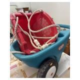 Little Tike Wheel Borrow & Toddler Swing