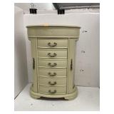 Painted jewelry box