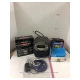 Weather Radio, Alarm Clock, Garmin, CD Walkman